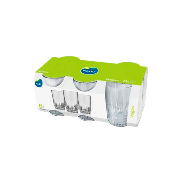 6 Copos Para Suco Vegas 240ml Nadir Figueiredo - Imagem 5