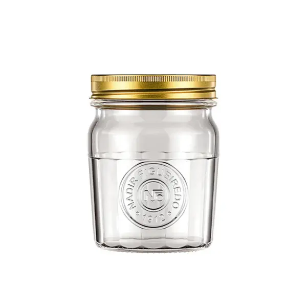 Jogo C/12 Pote Americano Nadir Vintage 500ml P/mantimentos - Imagem 4