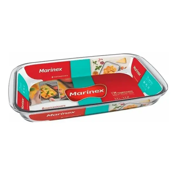 Assadeira Media Retangular 2,2L Nadir Marinex - Imagem 2
