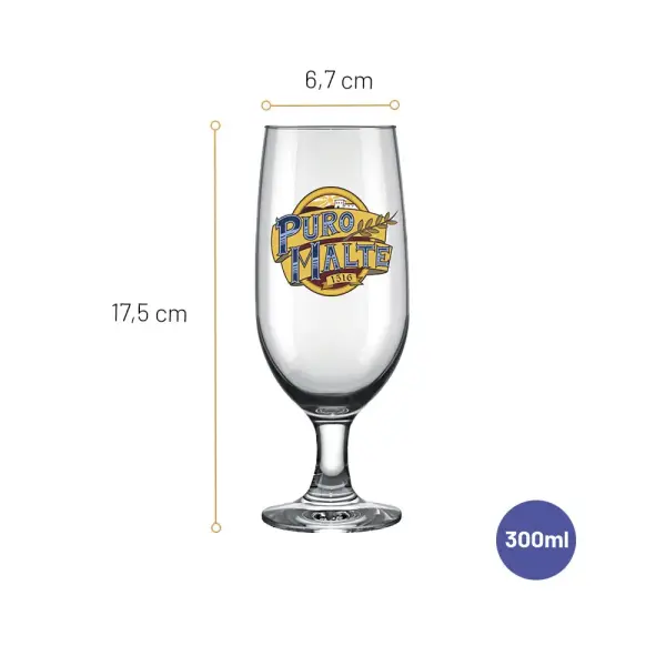 Jogo 4 Taças Floripa Brasão 300ml Nadir Figueiredo - Imagem 3