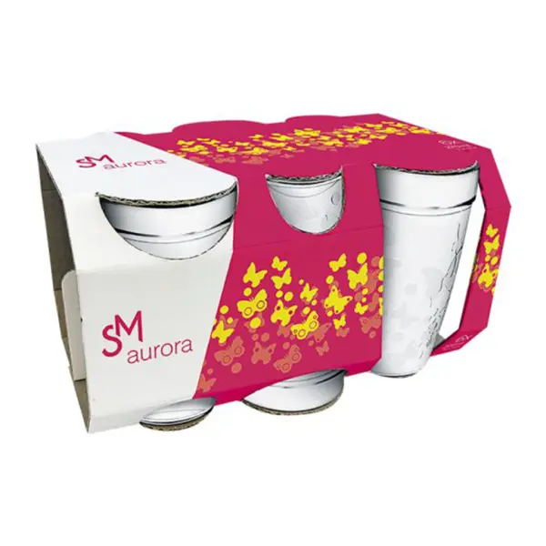 Kit c/2 Copo Aurora SM Nadir 270ml Jogos de 6 peças - Imagem 2