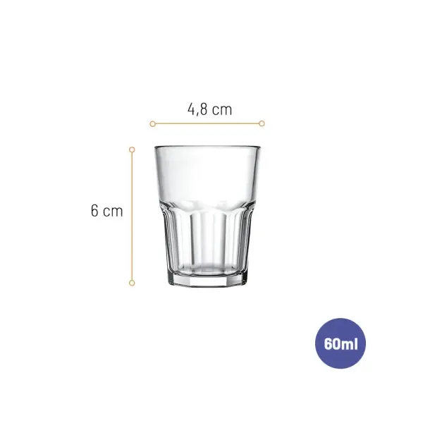 Kit c/12 Copo Bristol Dose 60ml Nadir Figueiredo - Imagem 4